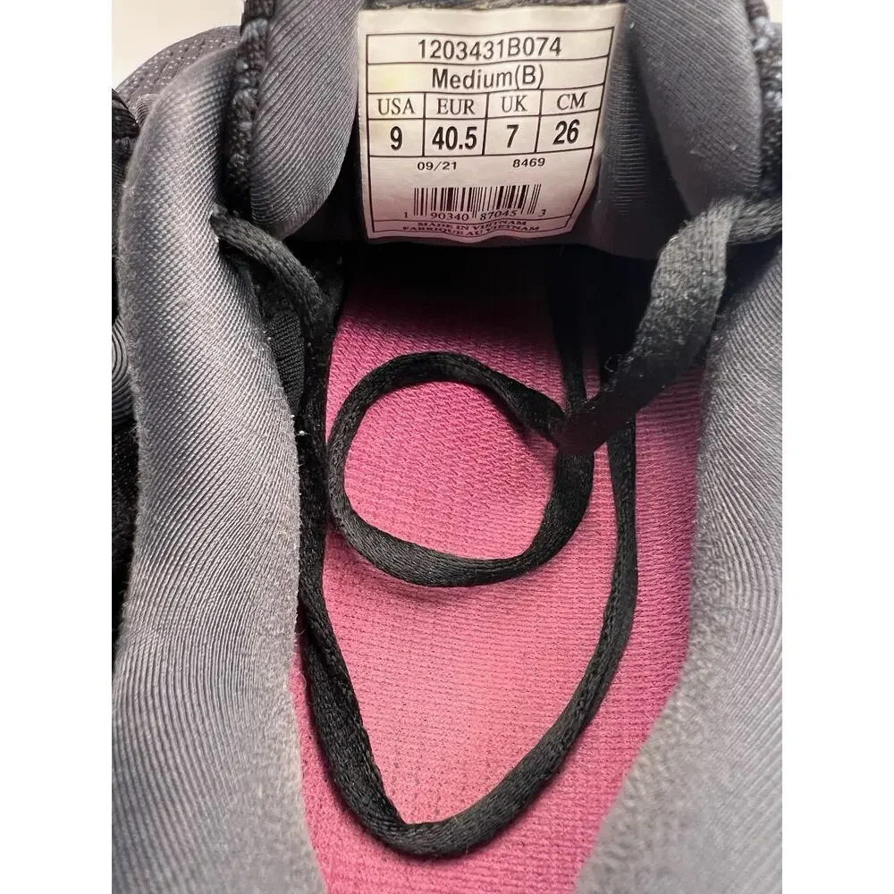Brooks Glycerin 19 Black And Pink Running Shoes Women Size 9